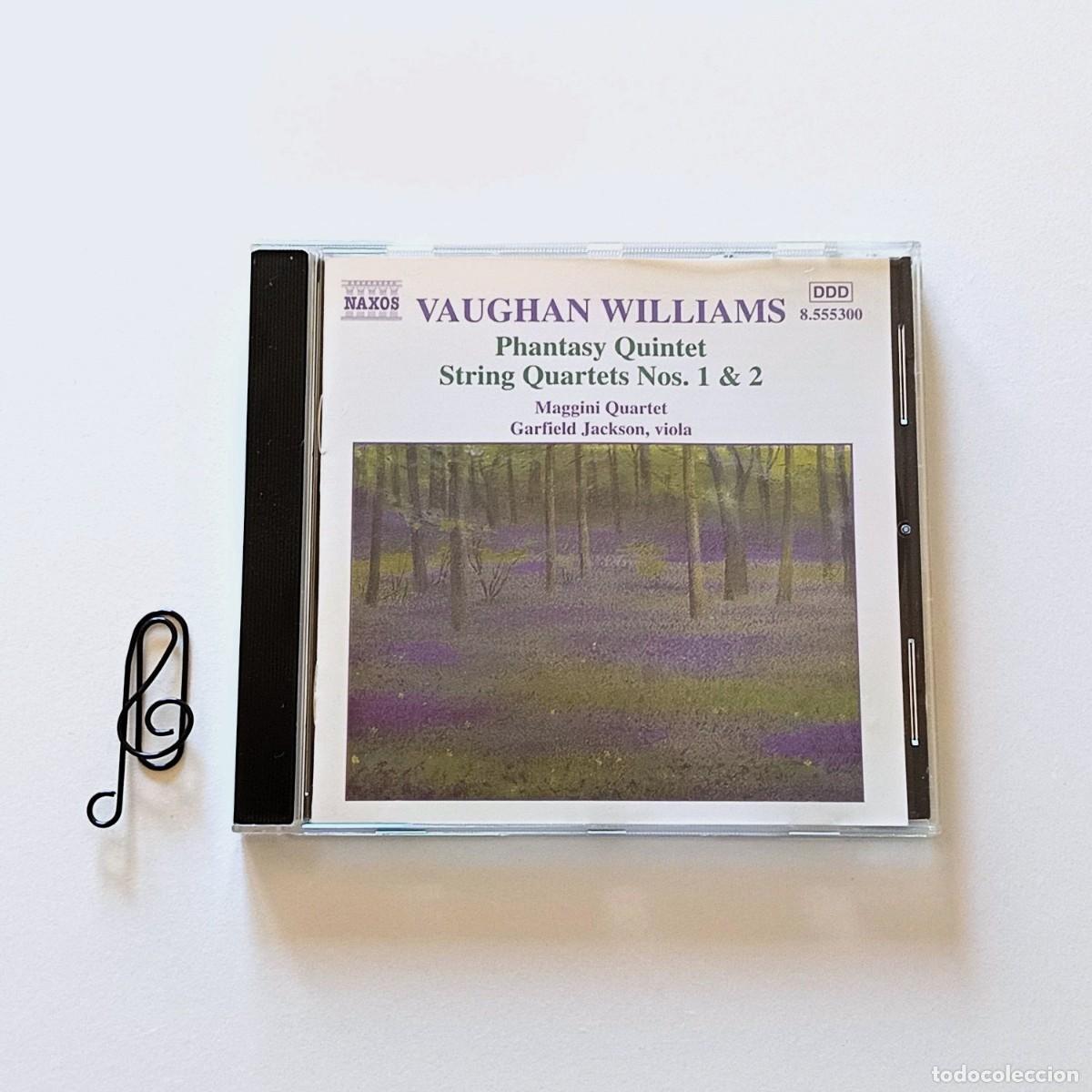 CDs de m&uacute;sica: CD Vaughan Williams - String Quartets Nos. 1 & 2 - Foto 1