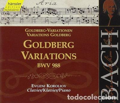 CDs de M&uacute;sica: Goldberg Variations BWV 988- 4010276016120