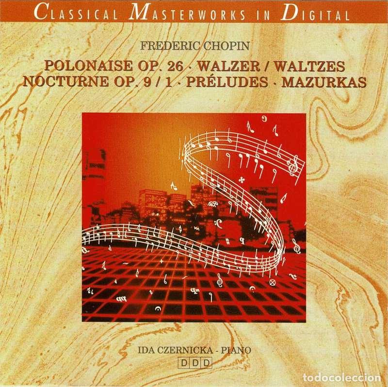 CDs de M&uacute;sica: Frederic Chopin - Polonaise, Walzer, Nocturne, Preludes, Mazurkas. CD