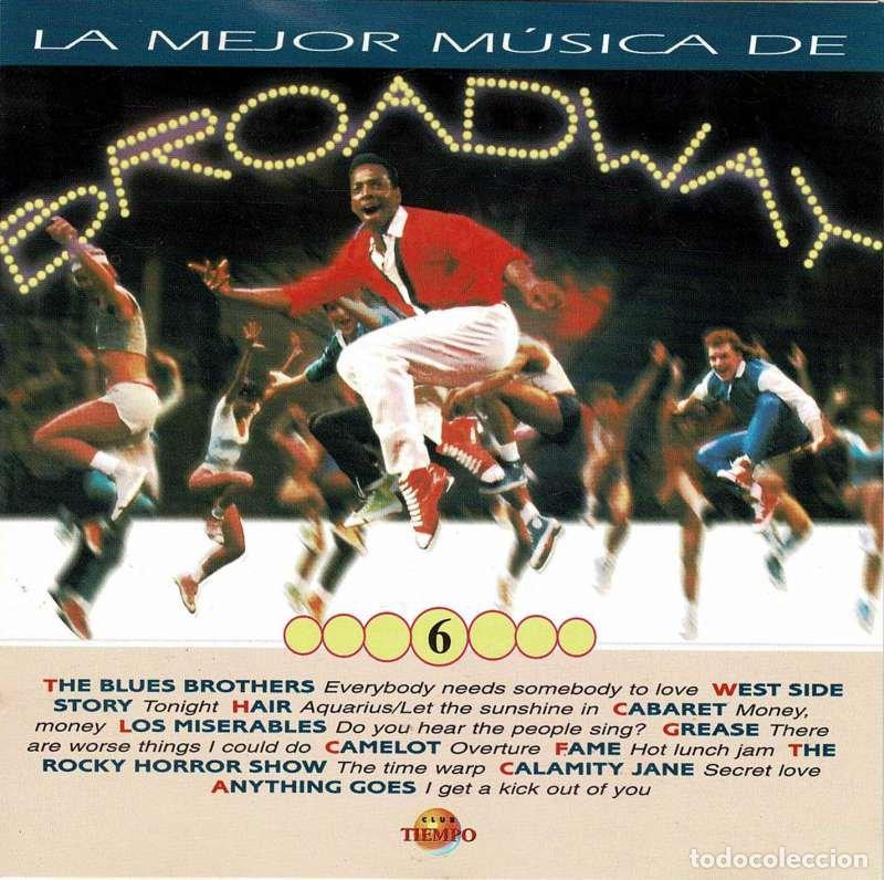 CDs de M&uacute;sica: La Mejor M&uacute;sica de Broadway Vol. 6. CD