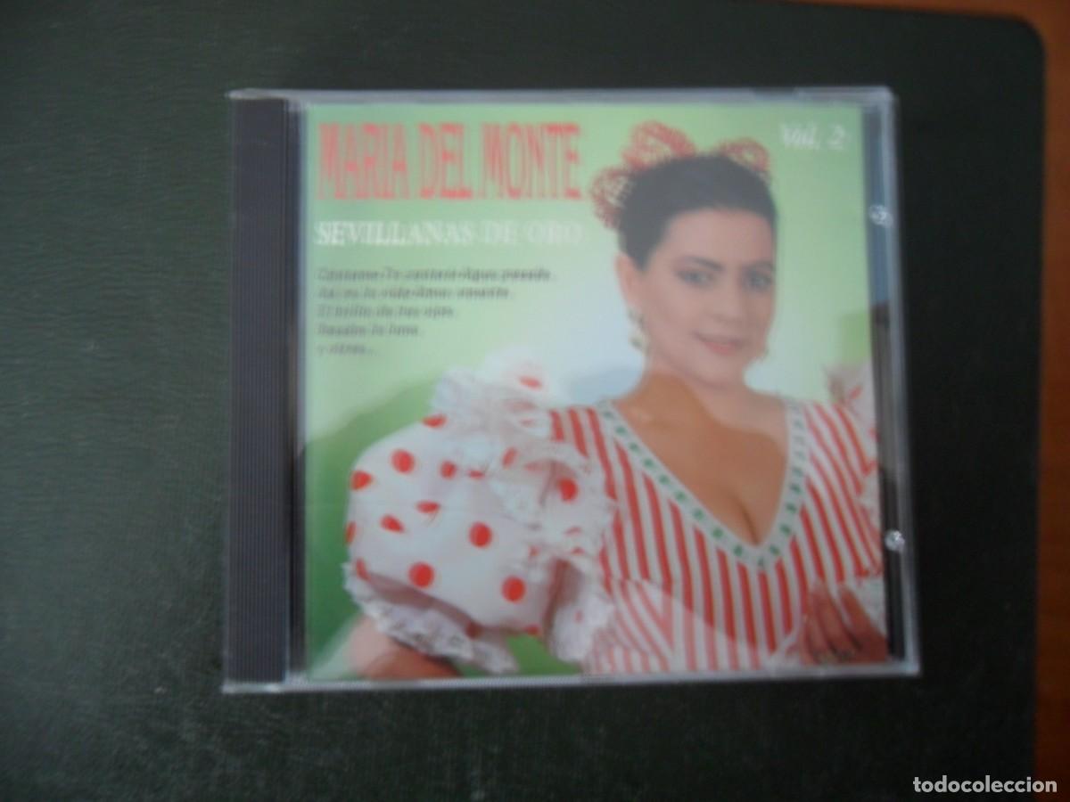 CDs de m&uacute;sica: MARIA DEL MONTE SEVILLANAS DE ORO - Foto 1
