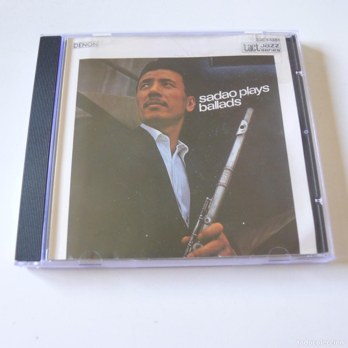 CDs de M&uacute;sica: Sadao Watanabe &ndash; Sadao Watanabe Plays Ballads CD edicion japan denon records