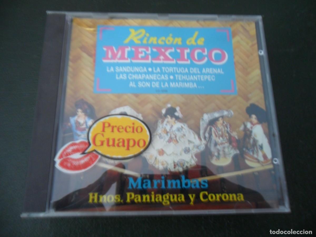 CDs de M&uacute;sica: MARIMBA HERMANOS PANIAGUAY CORONA RINCON DE MEXICO