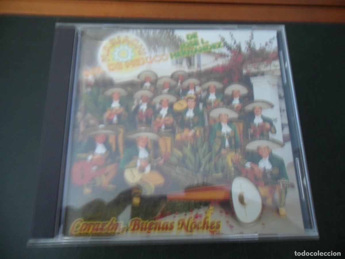 CDs de M&uacute;sica: MARIACHI SOL DE MEXICO CORAZON BUENAS NOCHES