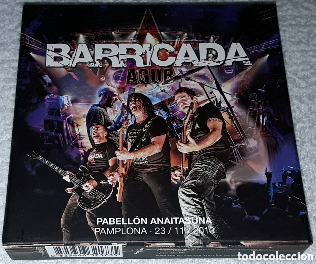 CDs de M&uacute;sica: 2 CD + DVD - BOX SET - BARRICADA - AGUR