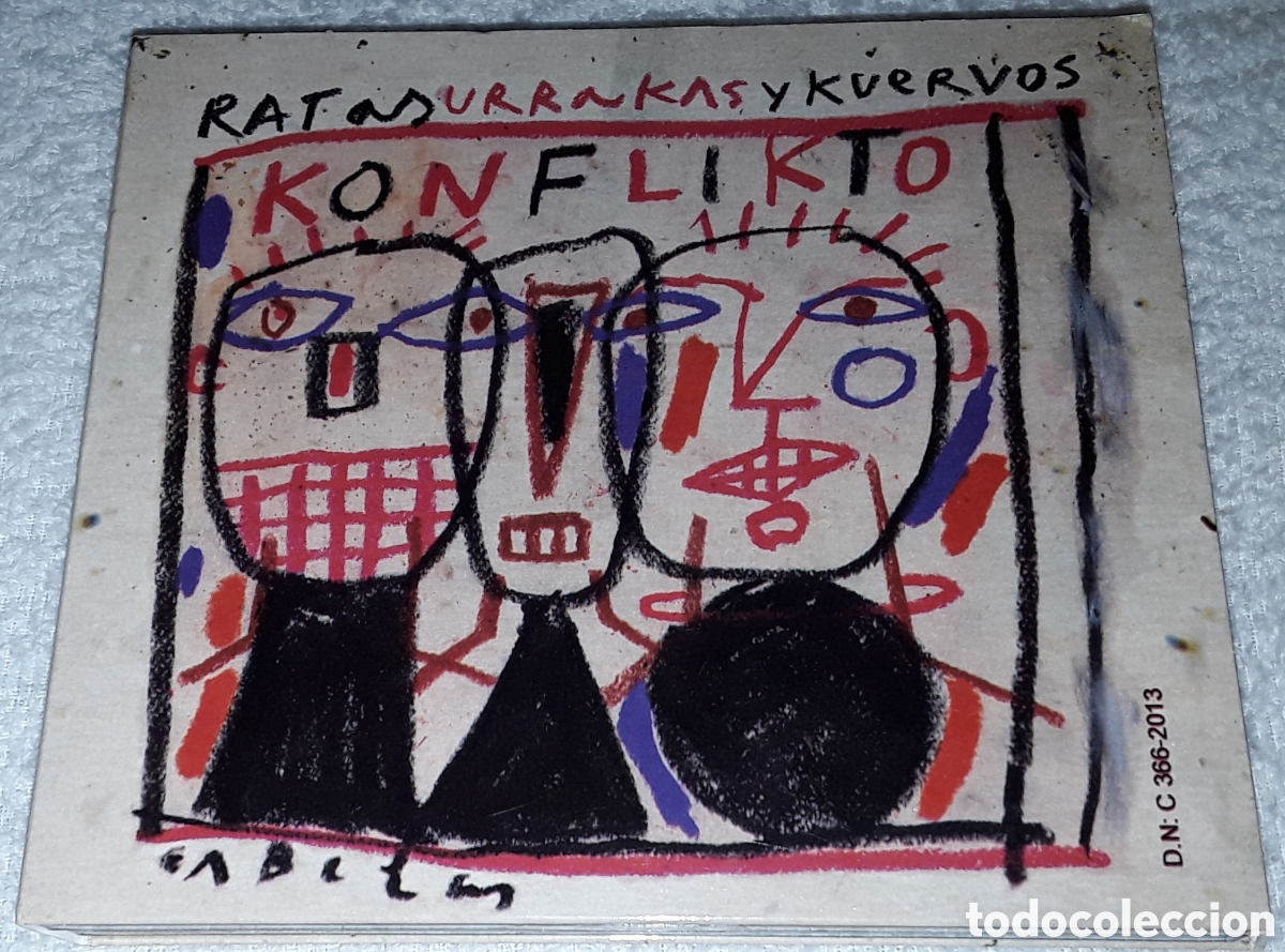 CD di Musica: CD + DVD - KONFLIKTO - RATAS, URRAKAS Y KUERVOS