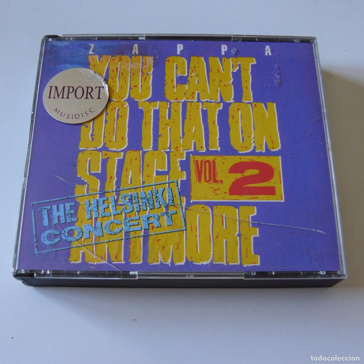 CD di Musica: Zappa &ndash; You Can't Do That On Stage Anymore Vol. 2 (The Helsinki Concert) 2 CD