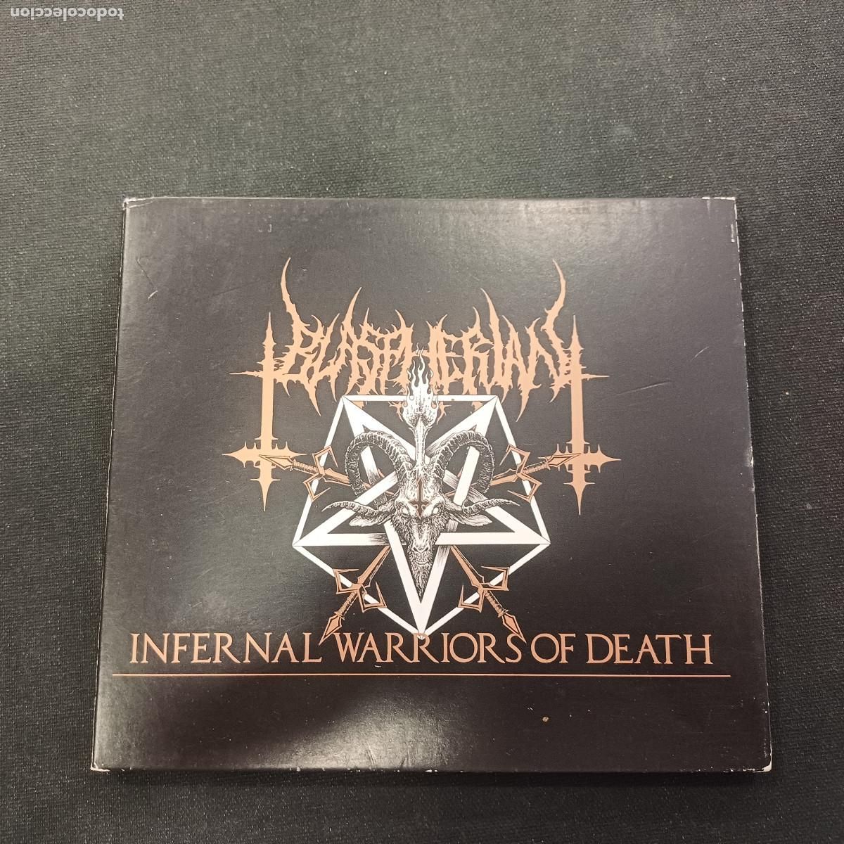 CDs de M&uacute;sica: BLASPHERIAN/INFERNAL WARRIORS OF DEATH/CD METAL DIGIPACK.