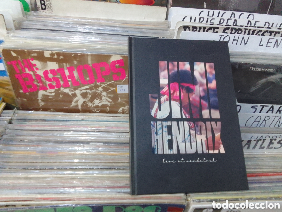 CDs de M&uacute;sica: Jimi Hendrix live at Woodstock 2 CDs y libro