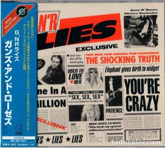 CDs de M&uacute;sica: GUNS AND ROSES (LIES) JAPAN EDITION