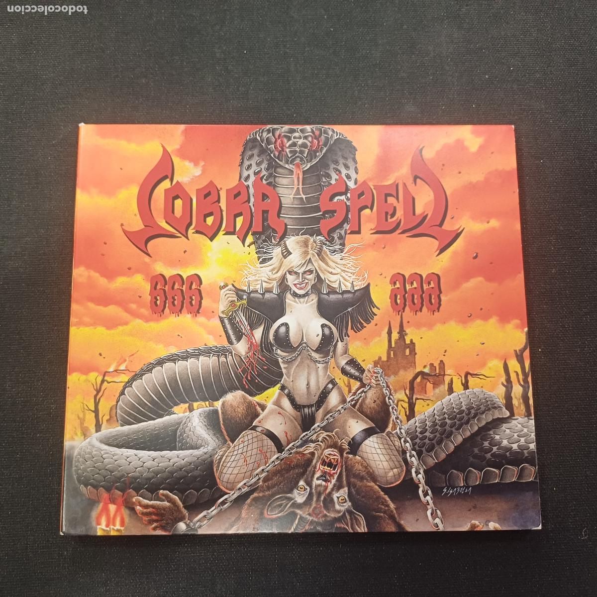 CDs de m&uacute;sica: COBRA SPELL/666/CD METAL DIGIPACK. - Foto 1