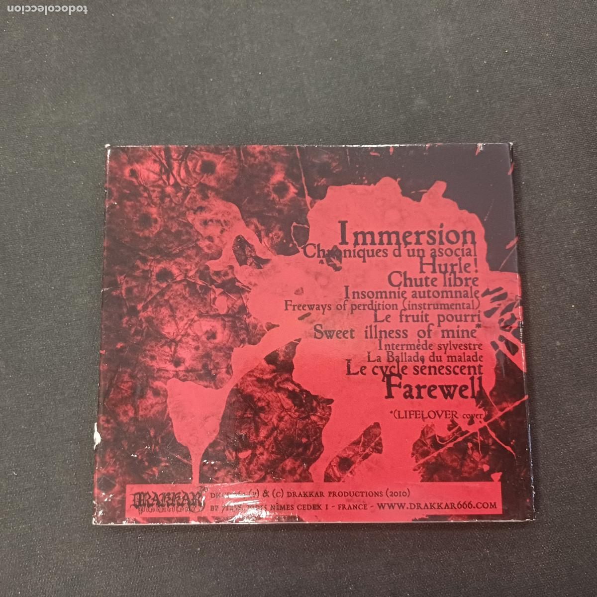 CDs de m&uacute;sica: DYSTER/LE CYCLE SENESCENT/CD METAL DIGIPACK. - Foto 4