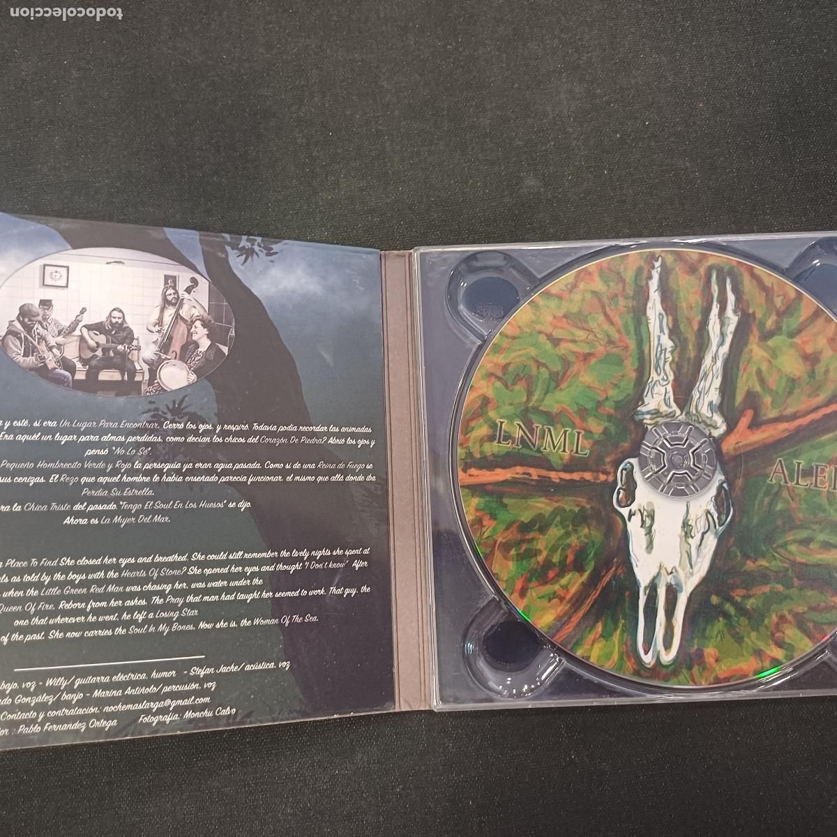 CDs de m&uacute;sica: ALEPH/LA NOCHE MAS LARGA/CD DIGIPACK. - Foto 2