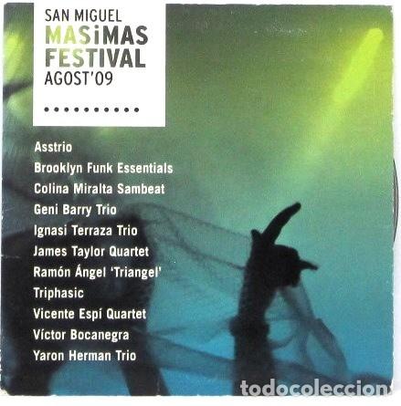 CDs de M&uacute;sica: MAS I MAS FESTIVAL AGOST 09 - SAN MIGUEL - CD RARO