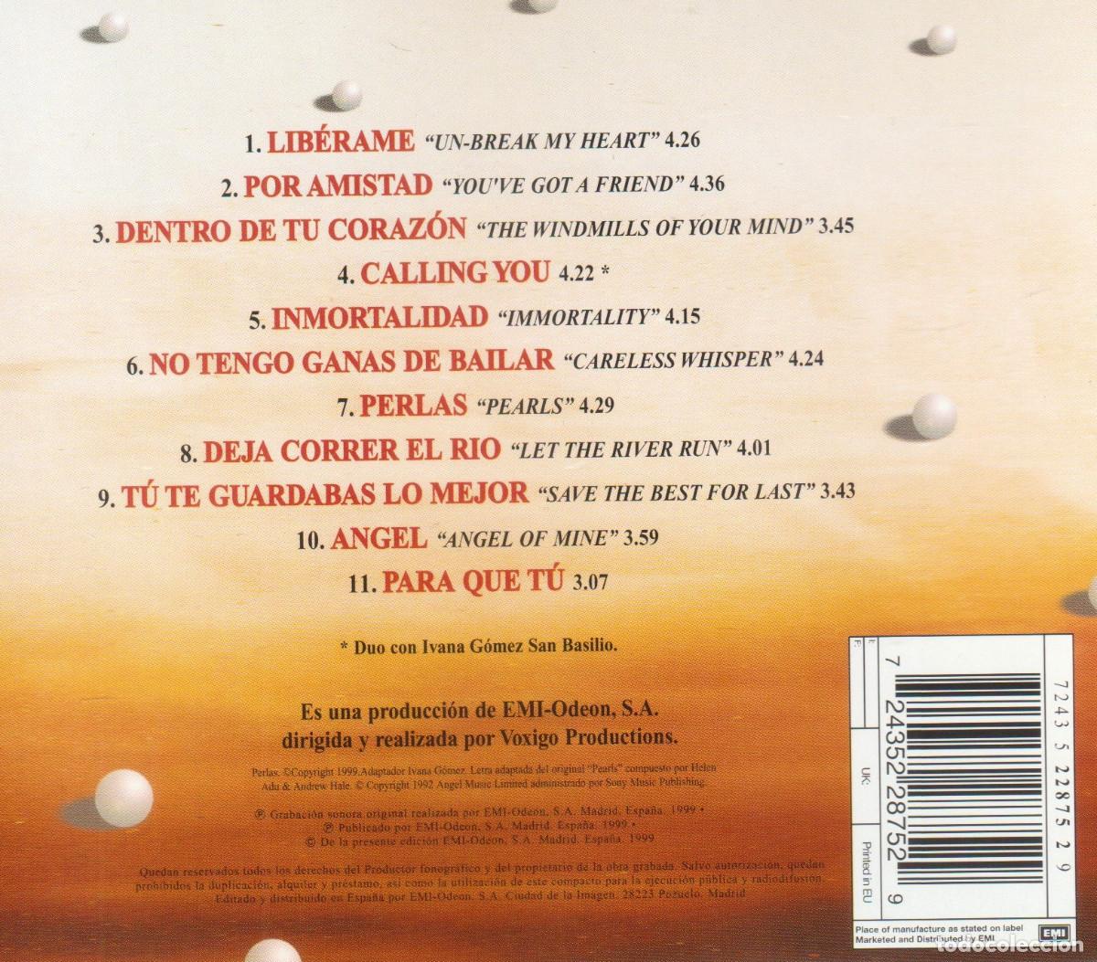 CDs de m&uacute;sica: PALOMA SAN BASILIO. PERLAS. CD. - Foto 2