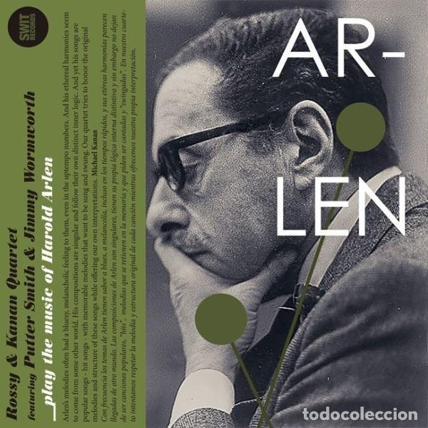 CDs de M&uacute;sica: ROSSY & KANAN QUARTET- PLAY THE MUSIC OF HAROLD ARLEN -CD