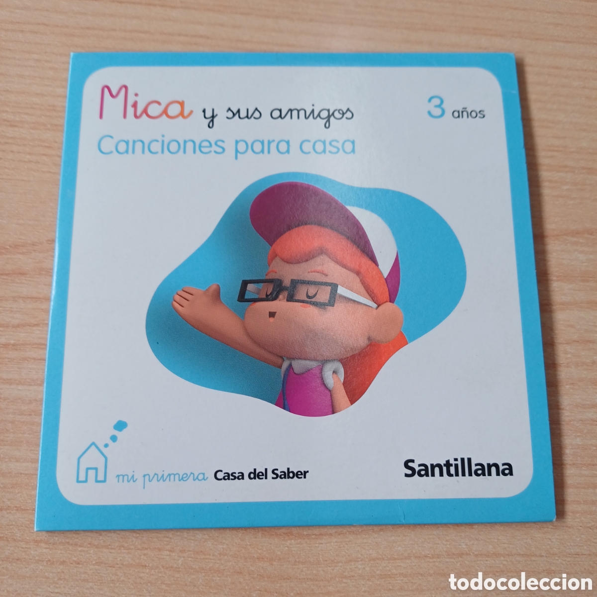 CDs de M&uacute;sica: MICA Y SUS AMIGOS CANCIONES PARA CASA SANTILLANA 3 A&Ntilde;OS CD