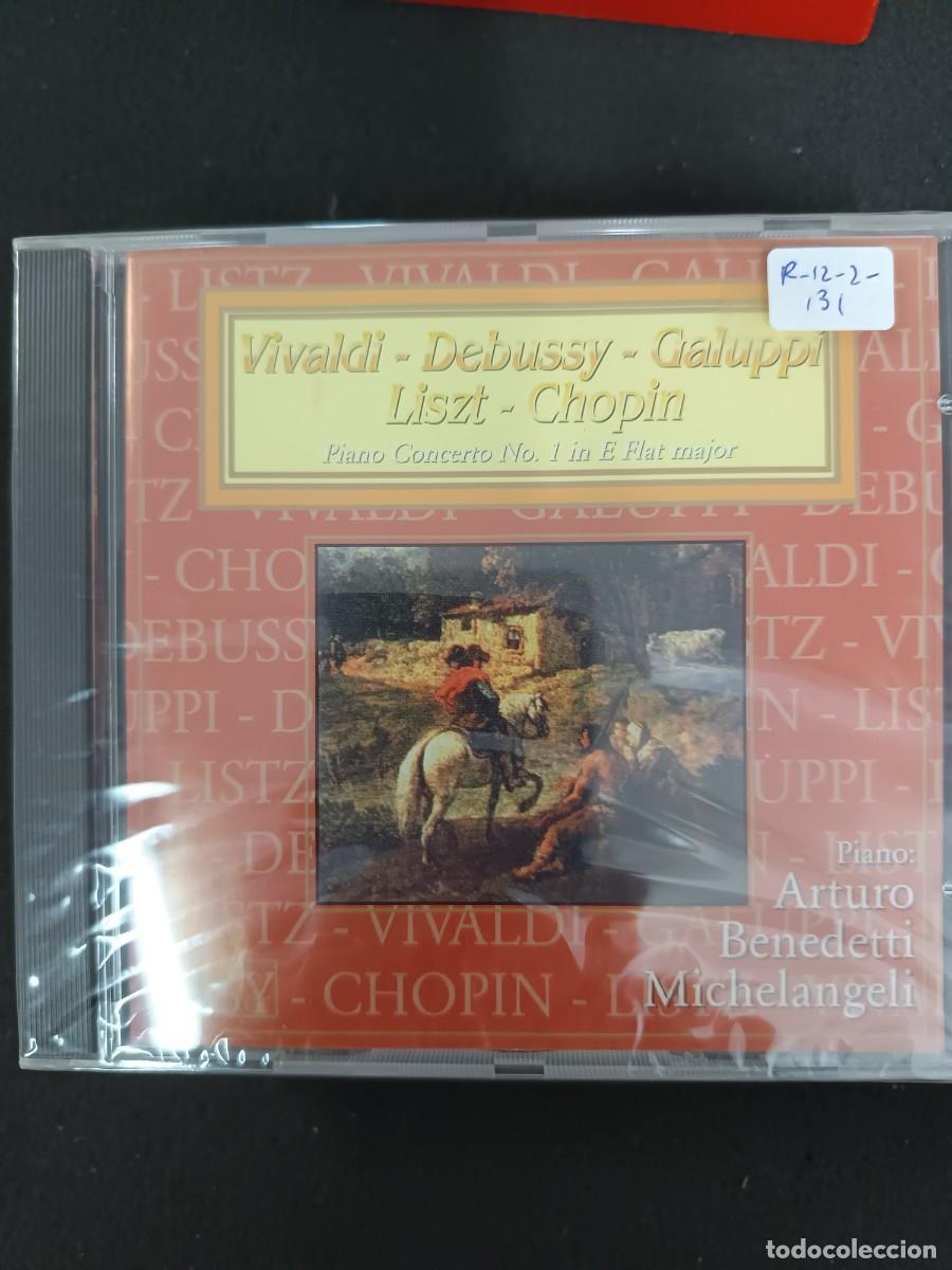 CDs de M&uacute;sica: VIVALDI. BEBUSSY. GALUPPI, LISZT.CHOPIN. PIANO: ARTURO BENEDETTI MICHELANGELI