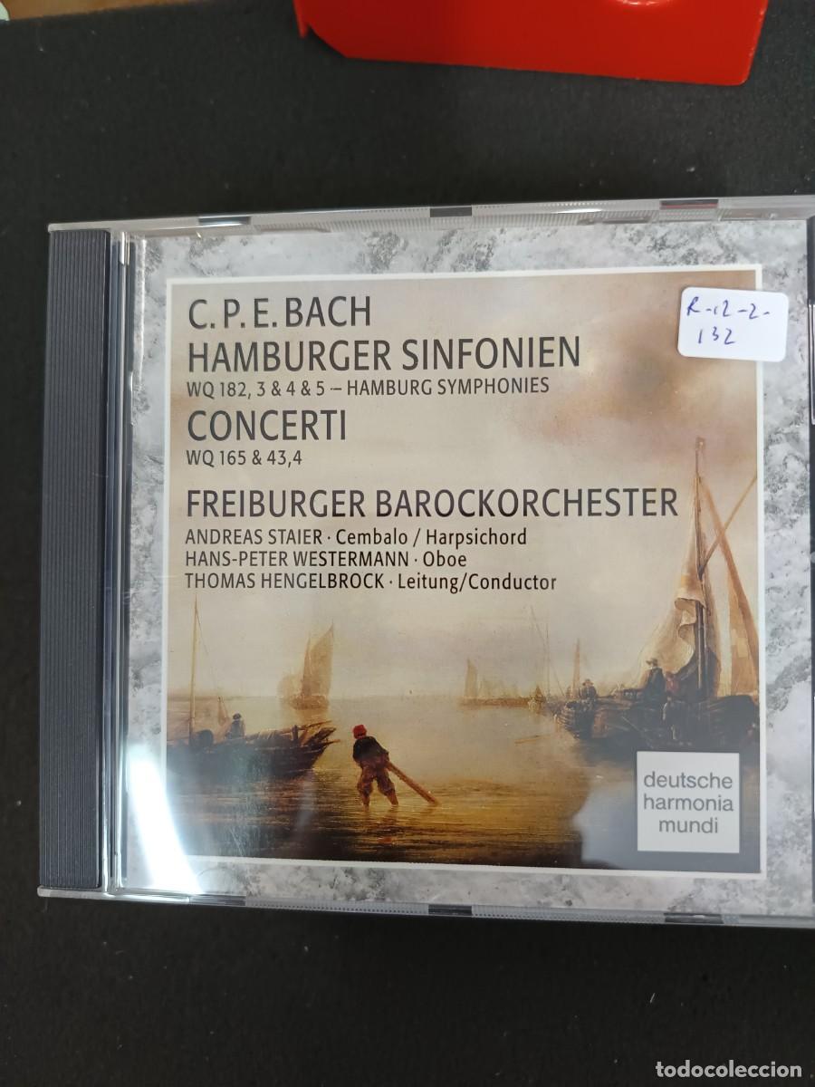 CDs de M&uacute;sica: C.P.E. BACH: HAMBURGER SINFONIEN / CONCERTI.- FREIBURGER BAROCKORCHESTER