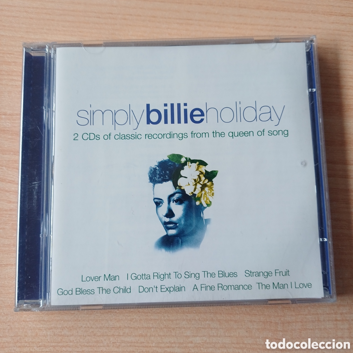 CDs de M&uacute;sica: SIMPLY BILLIE HOLIDAY DOBLE CD