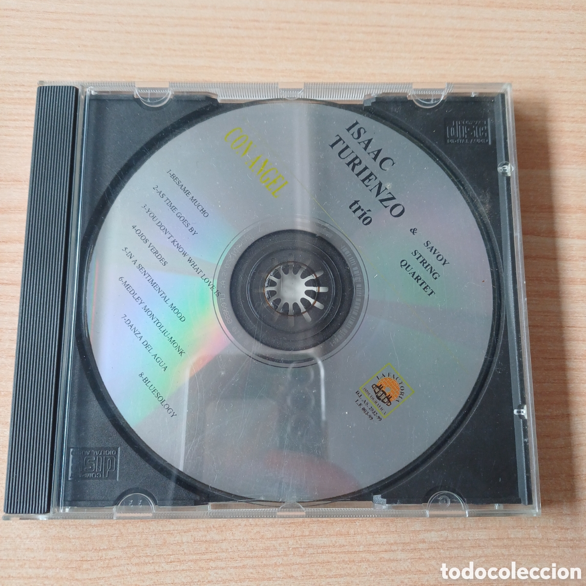 CDs de M&uacute;sica: ISAAC TURIENZO TRIO & SAVOY STRING QUARTET CD