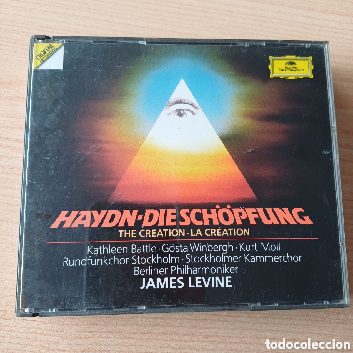 CDs de M&uacute;sica: HAYDN DIE SCHOPFUNG THE CREATION JAMES LEVINE DOBLE CD