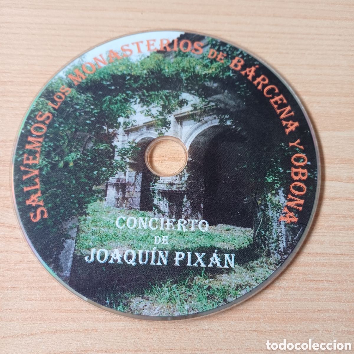 CDs de M&uacute;sica: SALVEMOS LOS MONASTERIOS DE BARCENA Y OBONA CD CONCIERTO DE JOAQUIN PIXAN