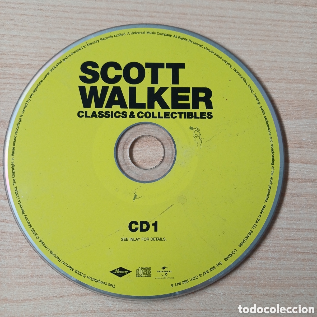 CDs de M&uacute;sica: SCOTT WALKER CLASSICS & COLLECTIBLES CD 1