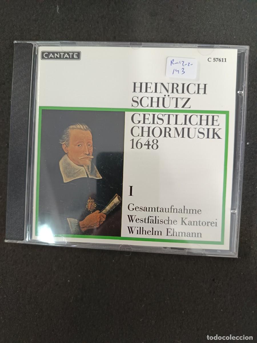 CDs de M&uacute;sica: HEINRICH SCH&Uuml;TZ. GEISTLICHE CHORMUSIK 1648, I