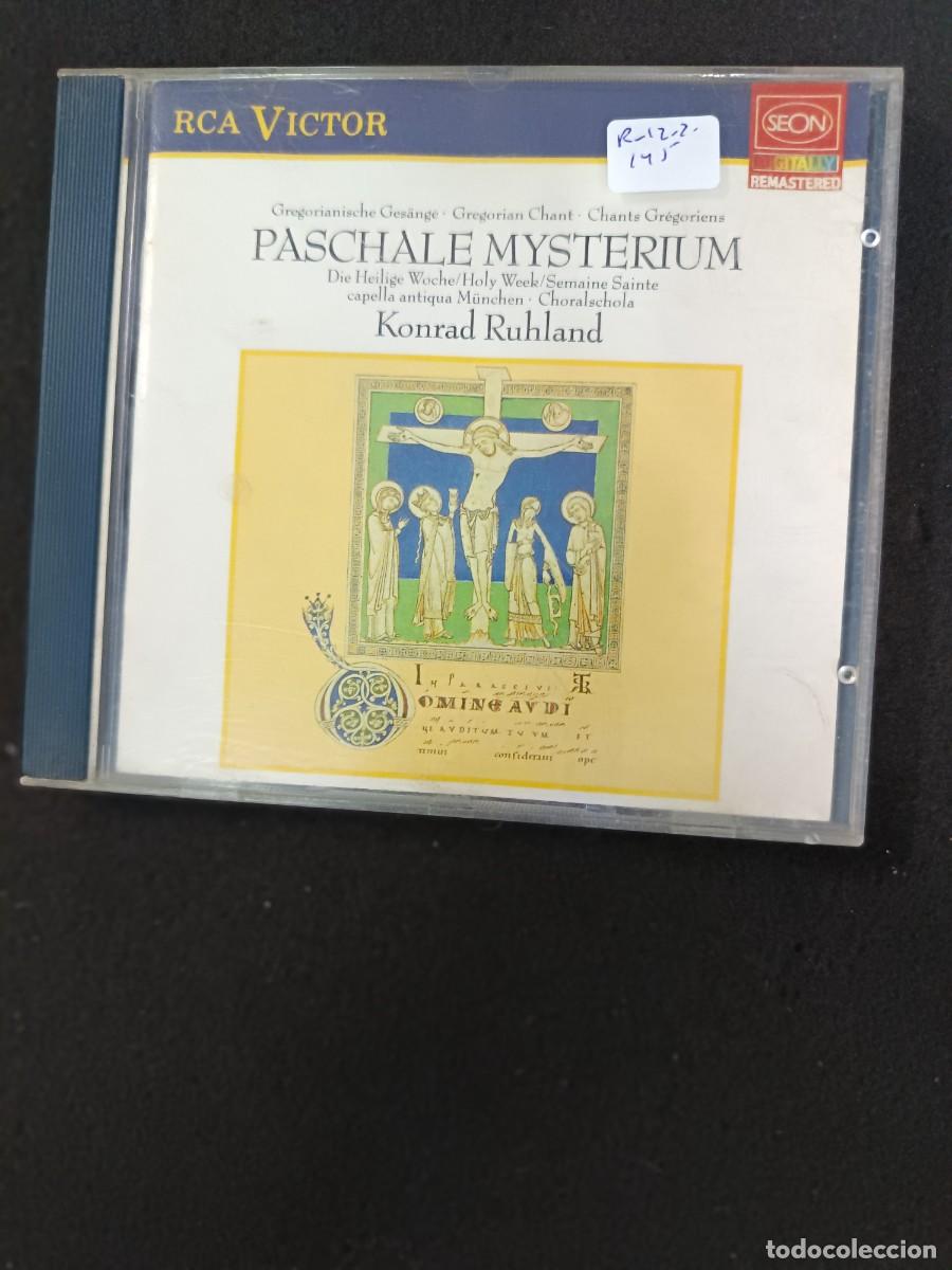CDs de M&uacute;sica: PASCHALE MYSTERIUM. GREGORIANISCHE GES&Auml;NGE. DIE HEILIGE WOCHE. DIRECTOR: KONRAD RUHLAND