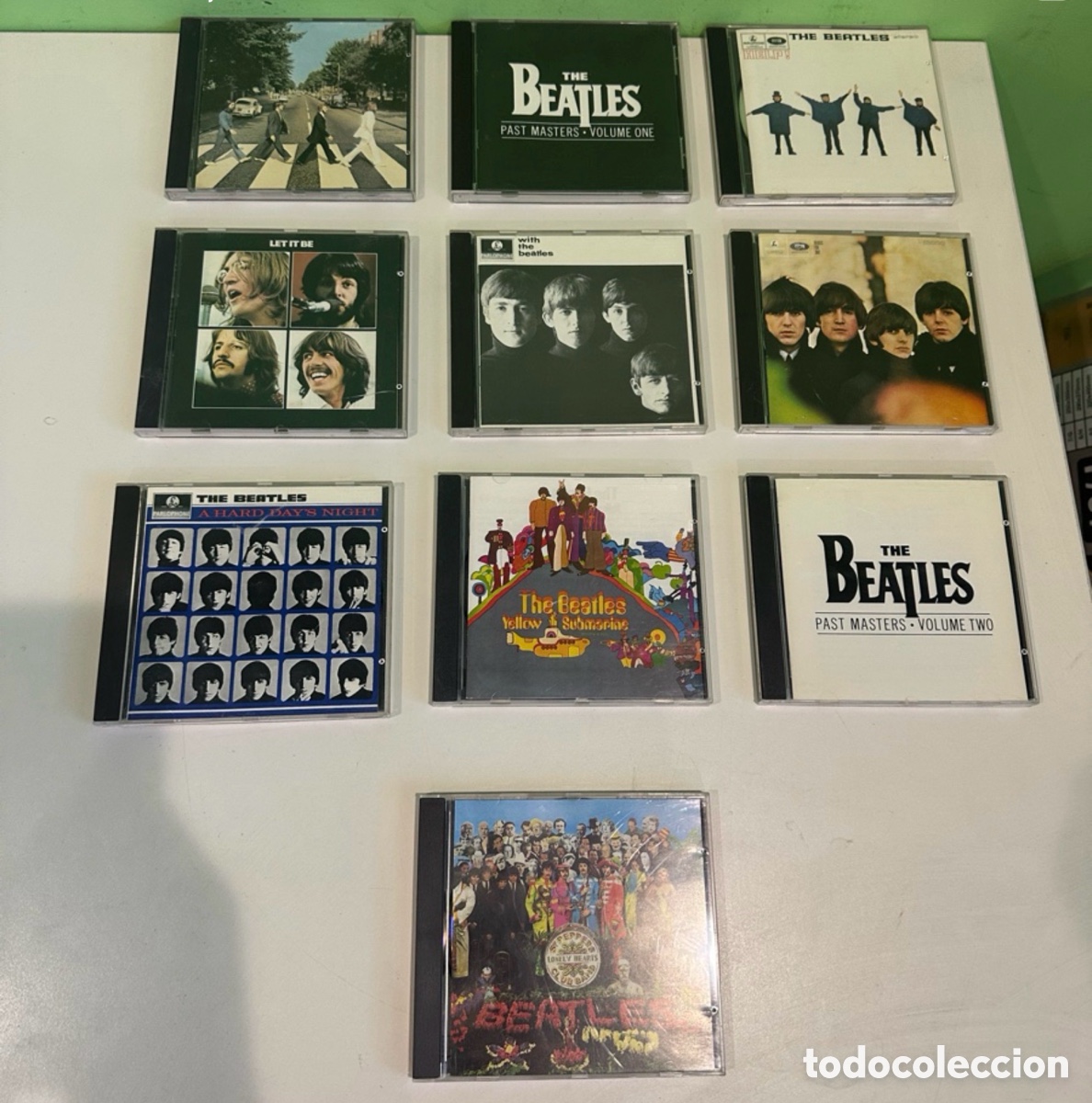 CDs de M&uacute;sica: Lote 10 CD The Beatles Originales Abbey Road Sgt. Pepper Let It Be Yellow Submarine Colecci&oacute;n