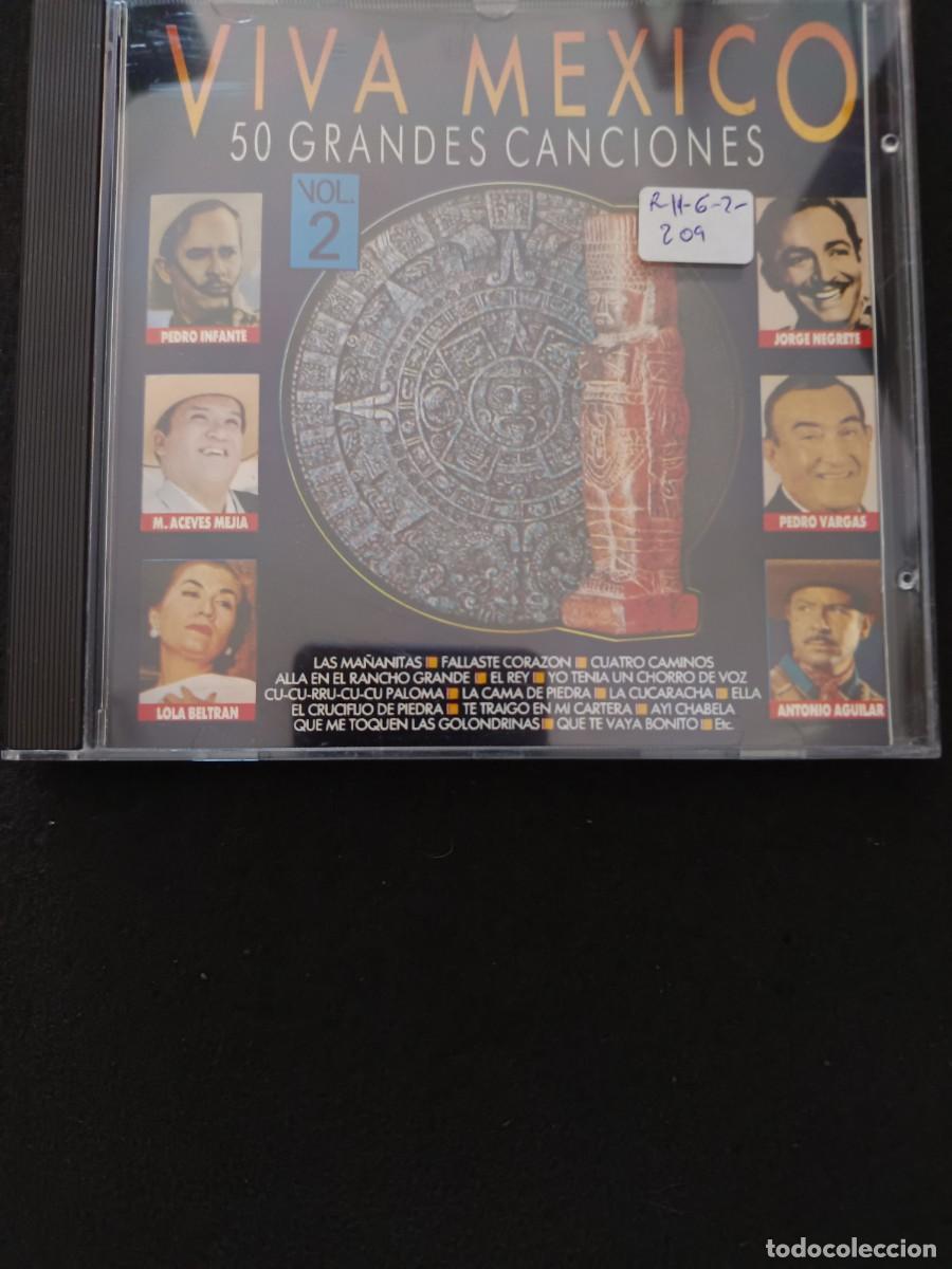 CDs de M&uacute;sica: VIVA M&Eacute;XICO. 50 GRANDES CANCIONES VOL. 2