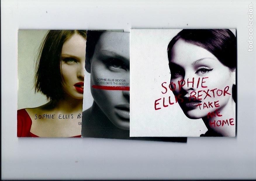 CDs de M&uacute;sica: SOPHIE ELLIS BEXTOR. Take me home. Music gets the best of me. Get over you. Mixed.....(5 cd singles)