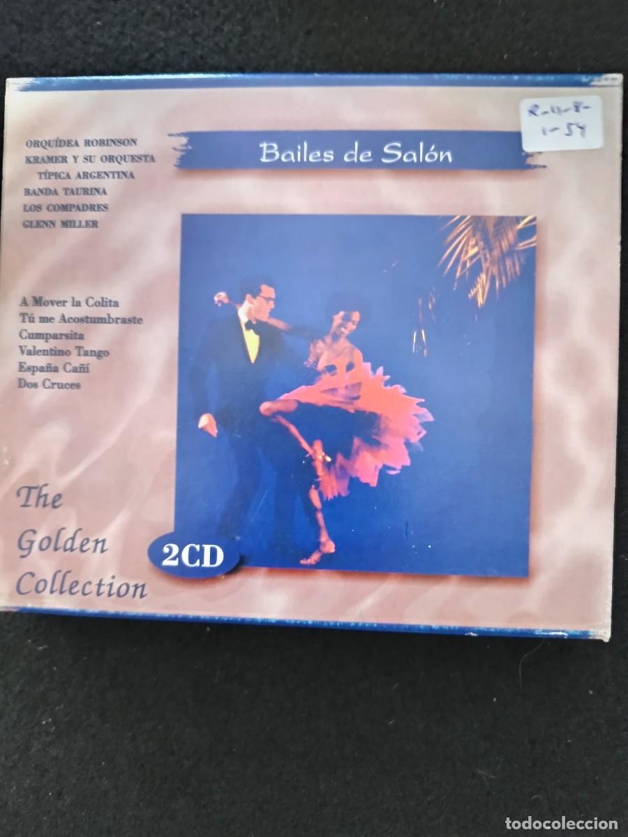 CDs de M&uacute;sica: 2 CD. BAILES DE SAL&Oacute;N. THE GOLDEN COLLECTION. 2 CD.