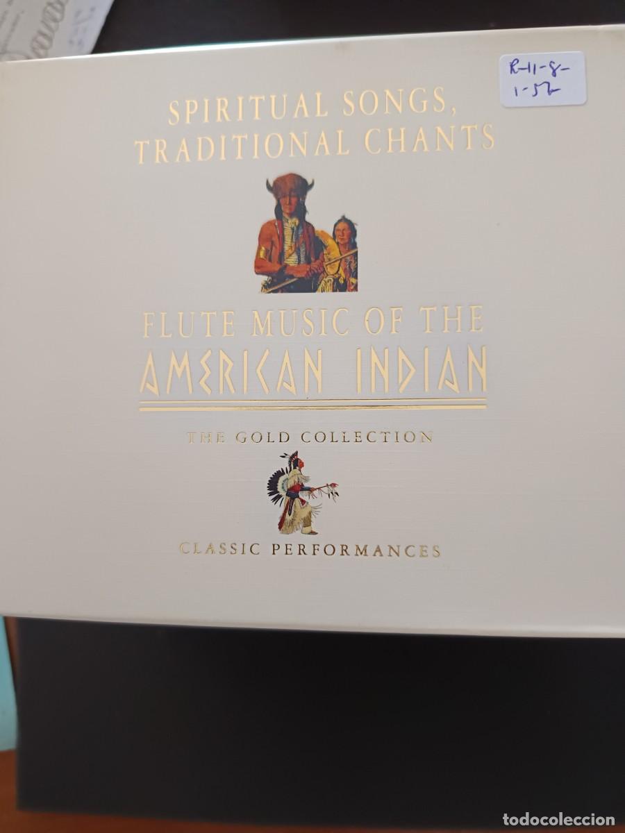 CDs de M&uacute;sica: 2 CD. SPIRITUAL SONGS, TRADITIONAL CHANTS. FLUTE MUSIC OF THE AMERICAN INDIAN. THE GOLD COLLECTION
