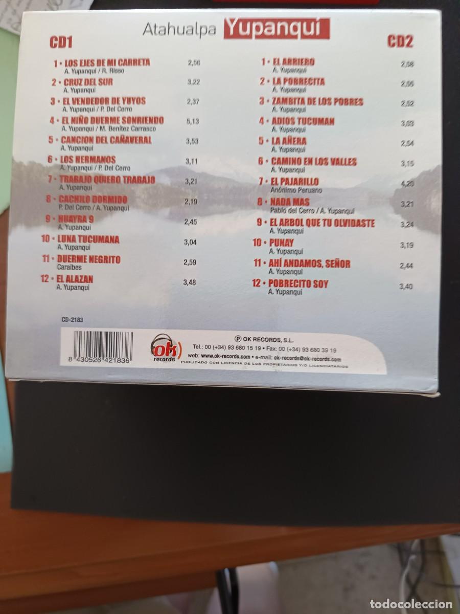 CDs de m&uacute;sica: 2 CD SET. ATAHUALPA YUPANQUI - Foto 2