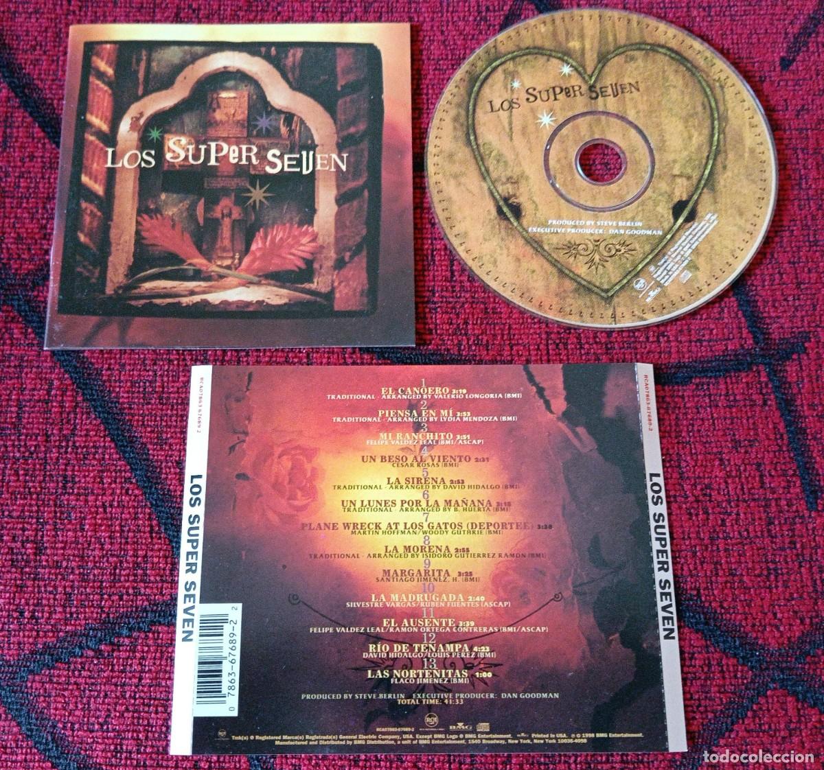 CDs de M&uacute;sica: LOS SUPER SEVEN ** Los Super Seven ** 1998 USA CD