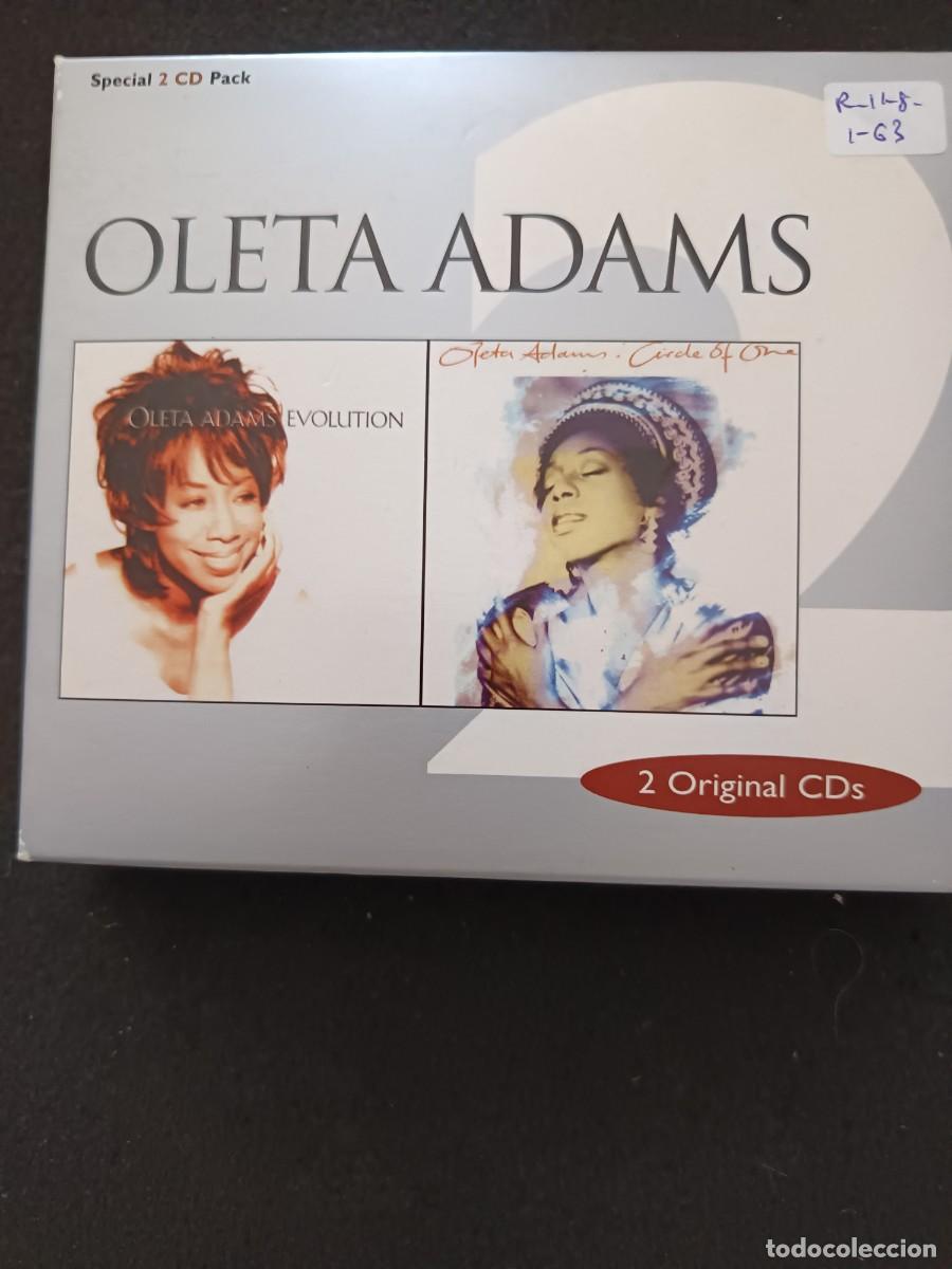CDs de m&uacute;sica: 2 CD SET. OLETA ADAMS: EVOLUTION / CIRCLE OF ONE. 2 CD - Foto 1