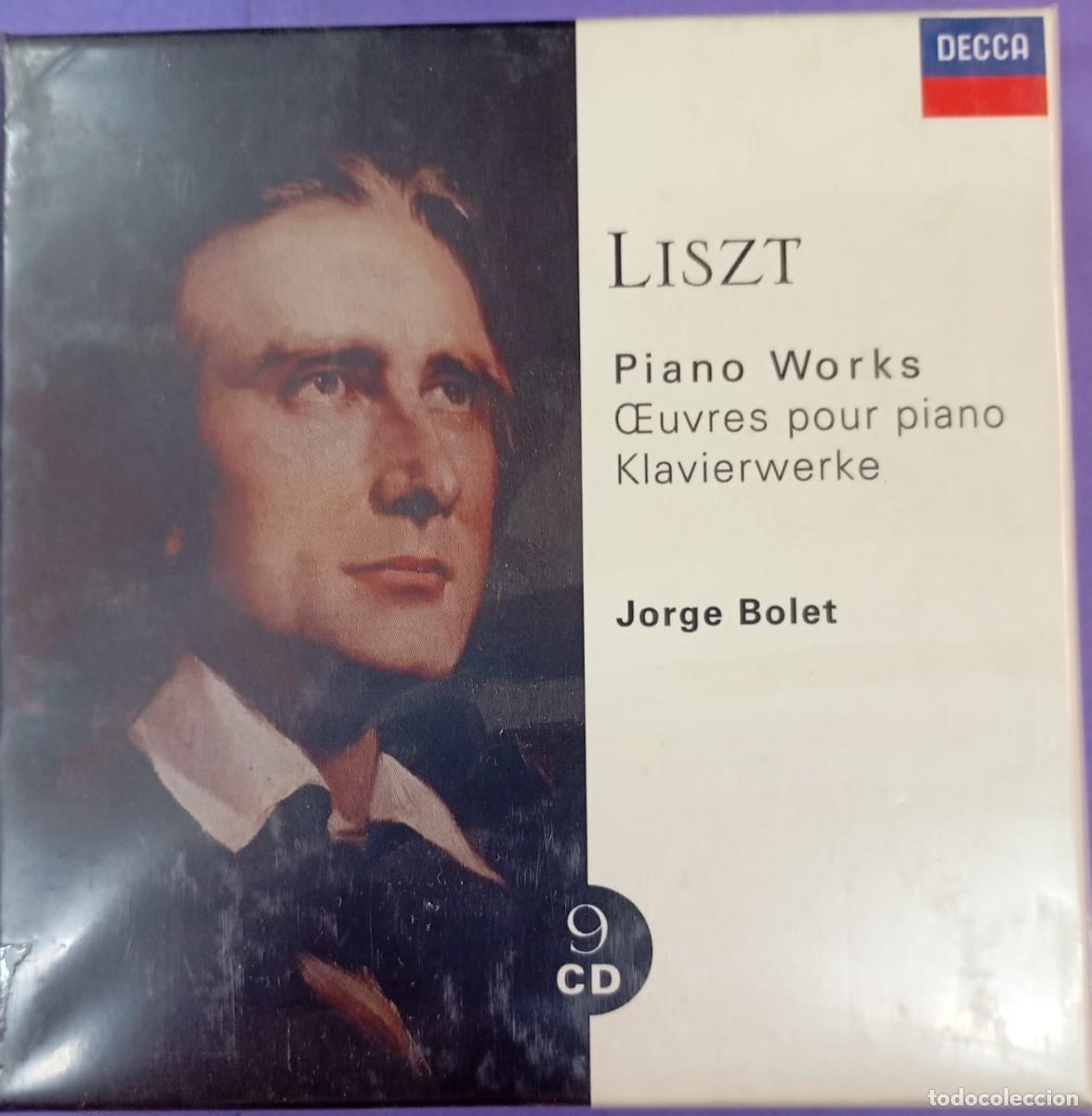 CDs de M&uacute;sica: Franz Liszt: Piano Works. Jorge Bolet (2001) 9 CD Box Set