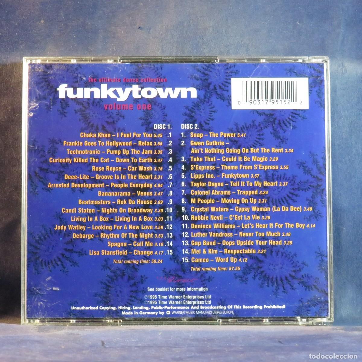 CDs de m&uacute;sica: VARIOUS &ndash; FUNKYTOWN (THE ULTIMATE DANCE COLLECTION) VOLUME ONE - 2 CD - Foto 2