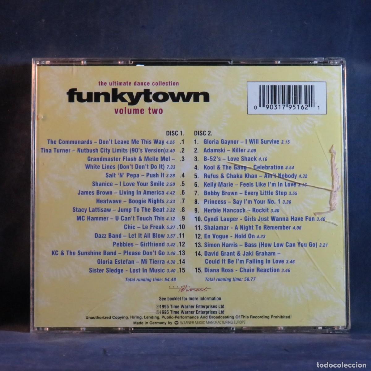 CDs de m&uacute;sica: VARIOUS &ndash; FUNKYTOWN (THE ULTIMATE DANCE COLLECTION) VOLUME TWO - CD - Foto 2