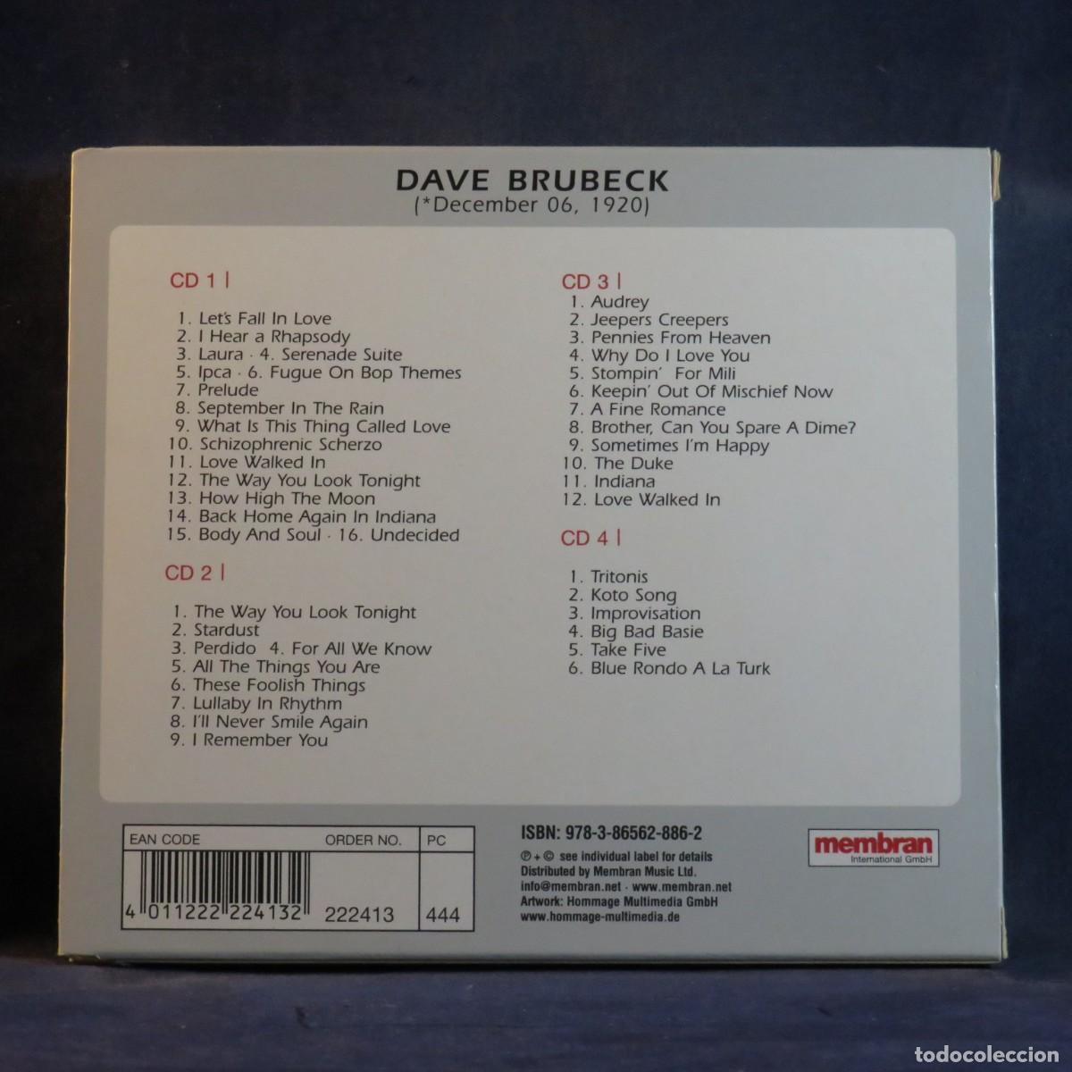 CDs de m&uacute;sica: DAVE BRUBECK &ndash; TAKE FIVE - CD - Foto 2