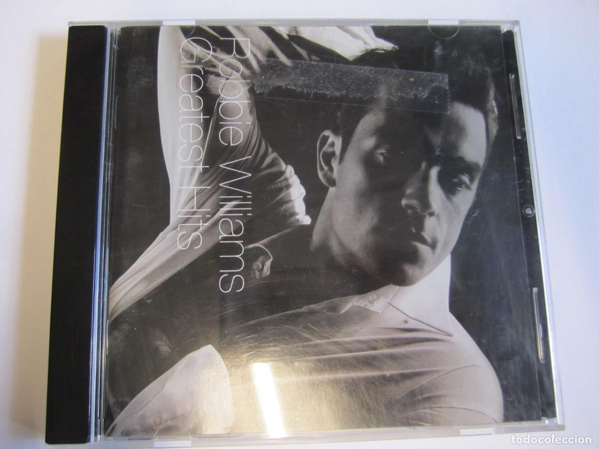 CDs de m&uacute;sica: cd robbie williams greatest hits - Foto 1