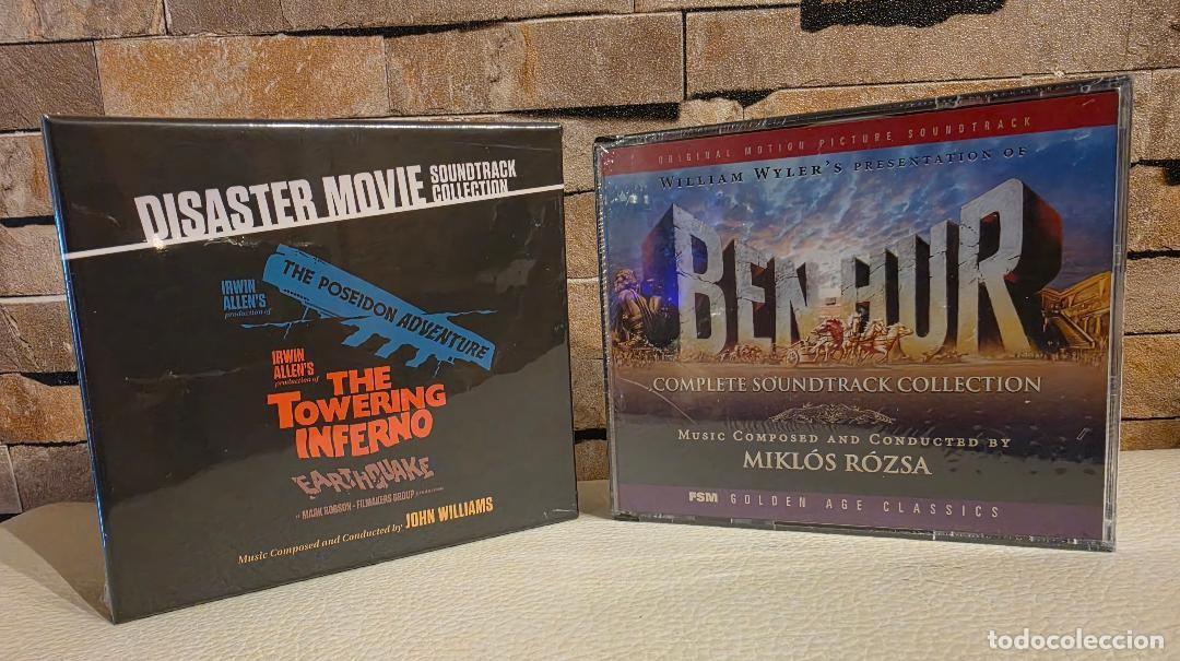CDs de M&uacute;sica: BANDAS SONORAS DESCATALOGADAS Y LIMITADAS - CINE DESASTRE JOHN WILLIAMS Y BEN-HUR - 9 CDS - NUEVOS