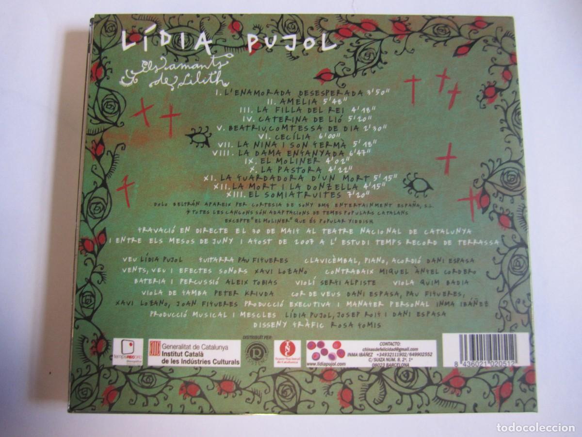 CDs de m&uacute;sica: cd lidia pujol els amants de lilith - Foto 3