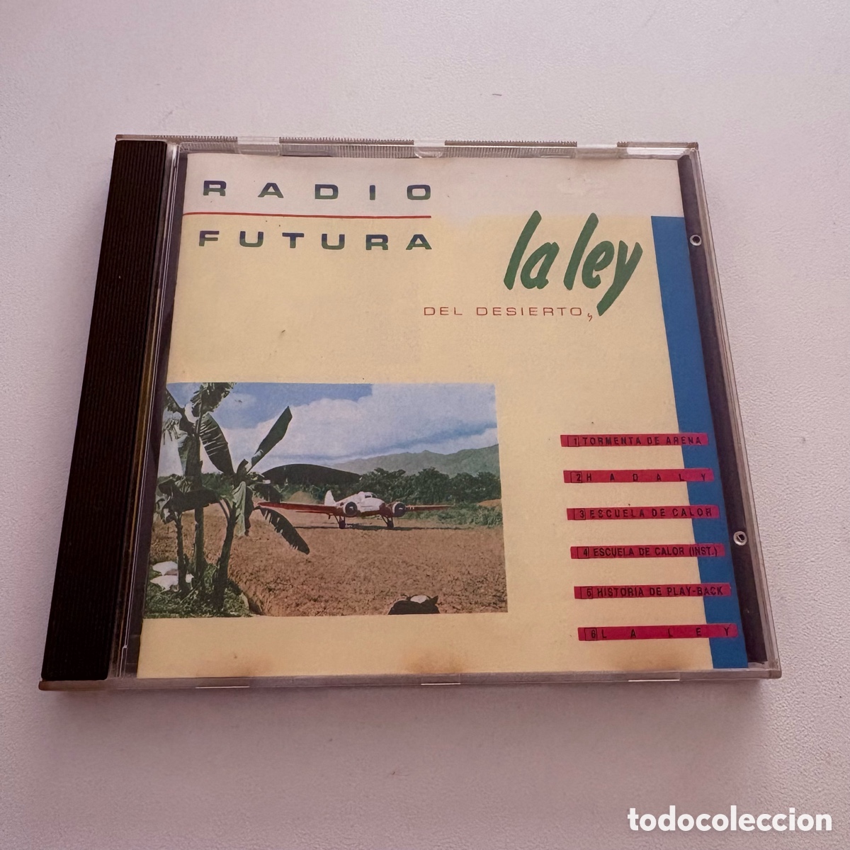 CDs de M&uacute;sica: cd Radio Futura &ndash; La Ley Del Desierto / La Ley Del Mar edicion espa&ntilde;ola de 1986