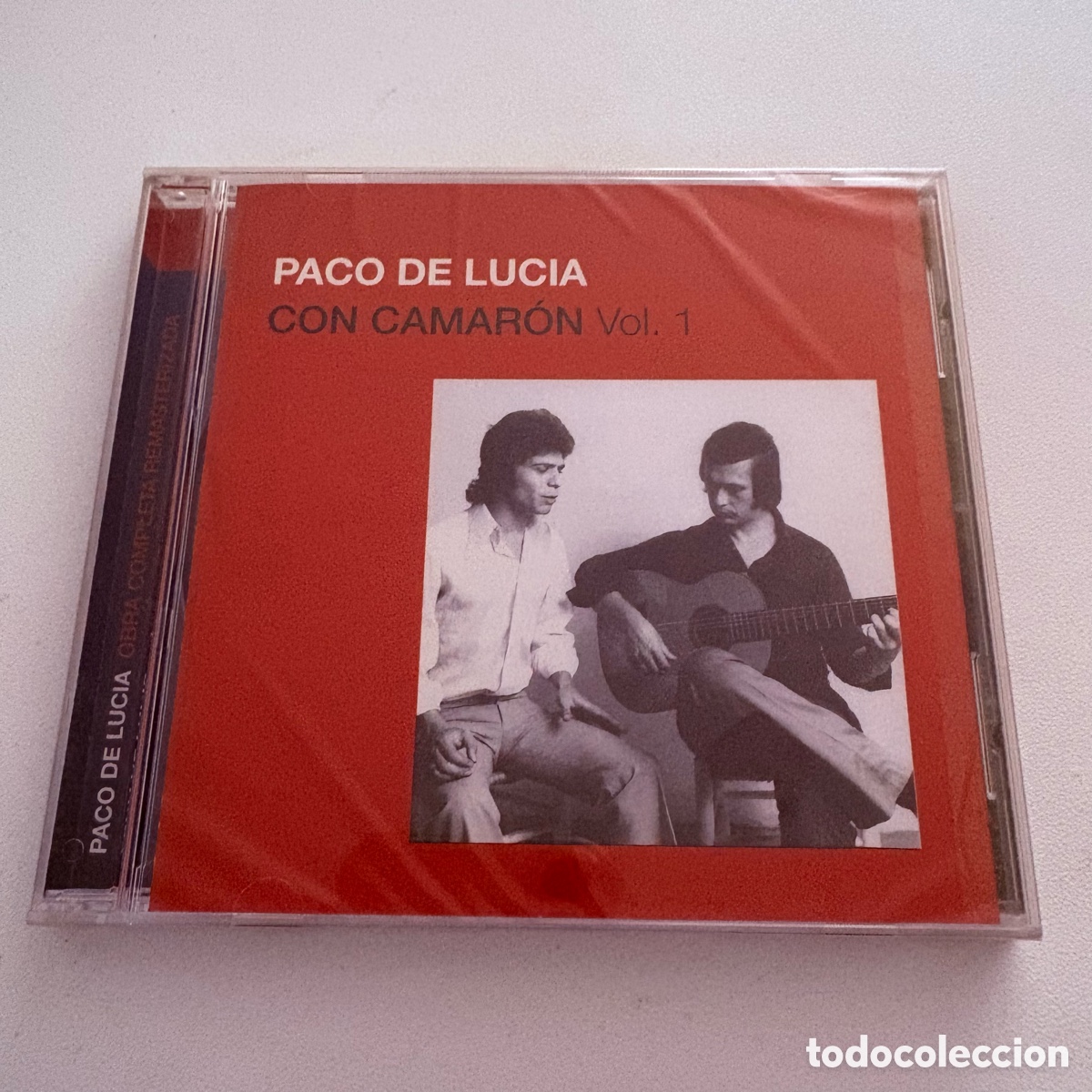 CDs de M&uacute;sica: cd Paco De Luc&iacute;a Con Camar&oacute;n Vol 1 del 2005 NUEVO PRECINTADO !