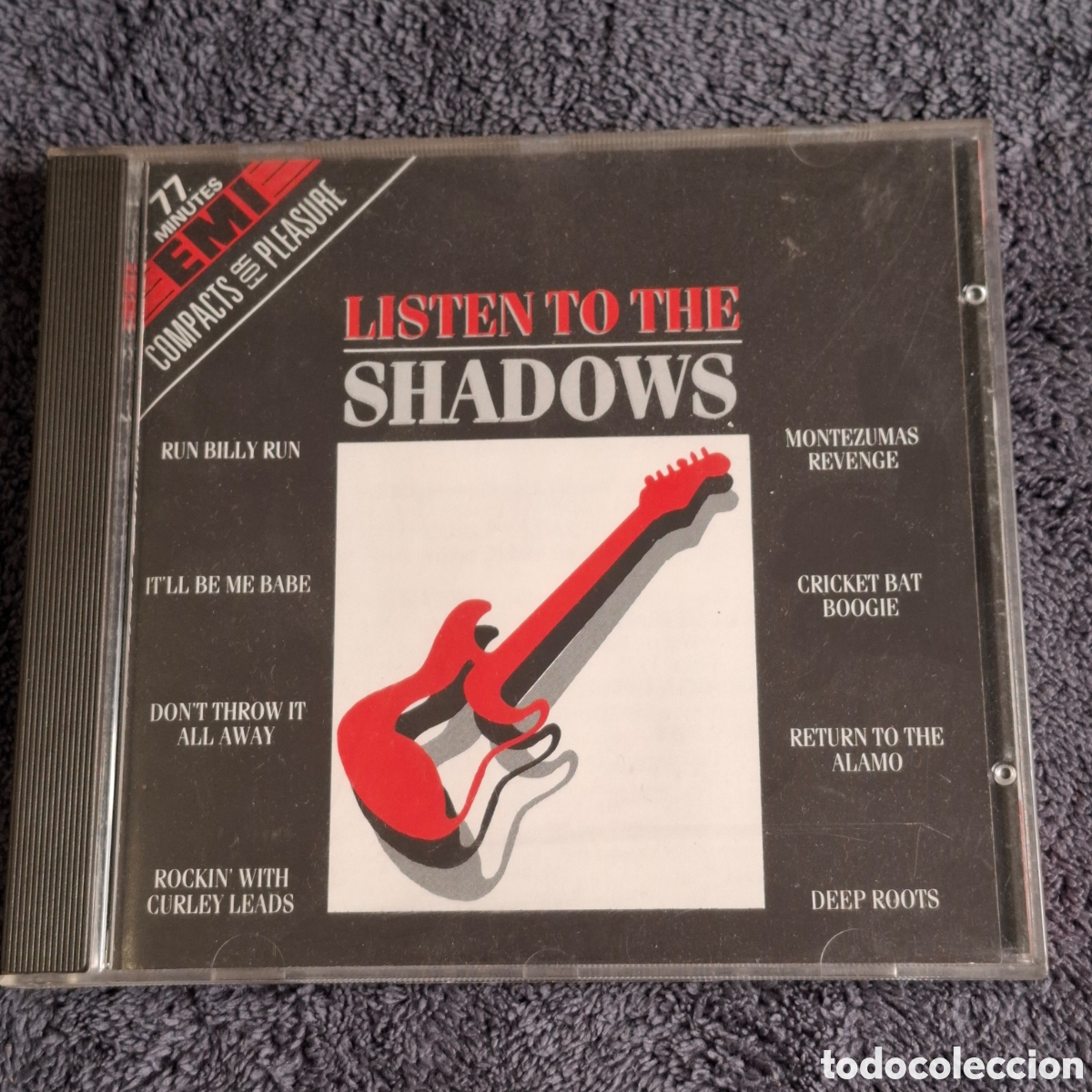 CDs de M&uacute;sica: CD79. The Shadows - Listen To The Shadows, Cd, &Aacute;lbum, Remasterizado, 1989, Emi Compacts For Pleasure