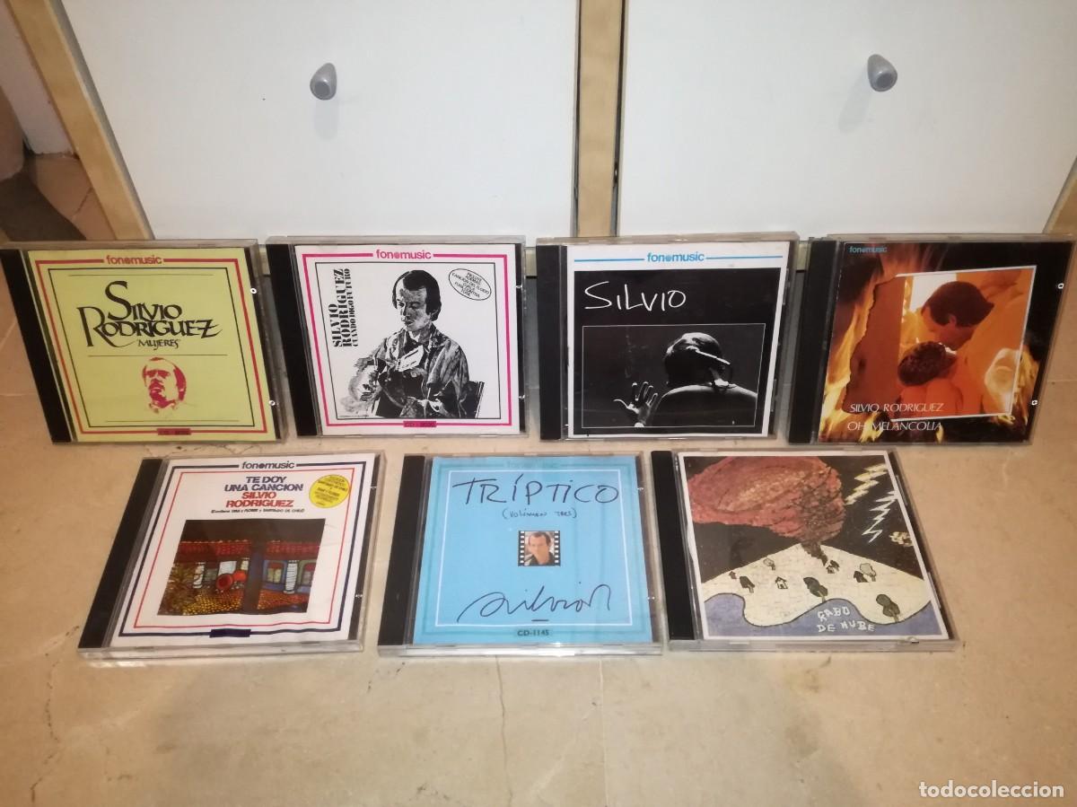 CDs de M&uacute;sica: LOTE DE 7 CDs ORIGINALES DE SILVIO RODRIGUEZ