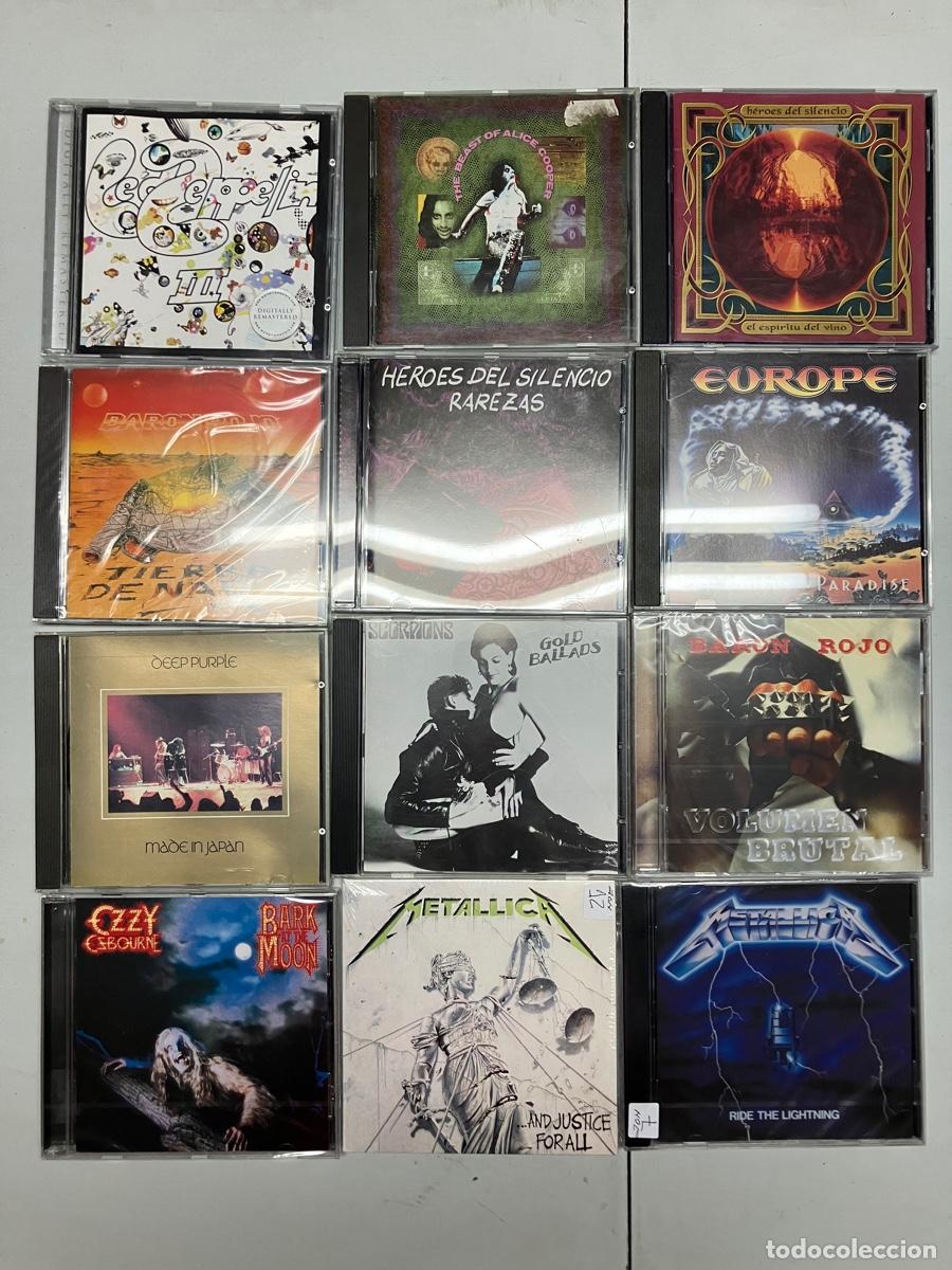 CDs de M&uacute;sica: HEAVY METAL / HARD ROCK - LOTE 70 CDS